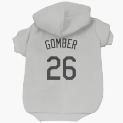 Colorado Rockies Austin Gomber White Pet Hoodie for Dog & Cat