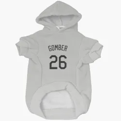 Colorado Rockies Austin Gomber White Pet Hoodie for Dog & Cat