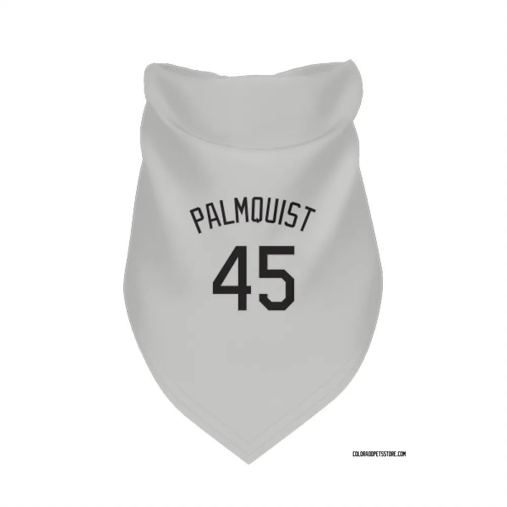 Colorado Rockies Carson Palmquist White Pet Bandana for Dog & Cat