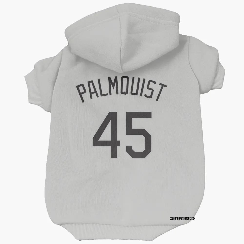 Colorado Rockies Carson Palmquist White Pet Hoodie for Dog & Cat