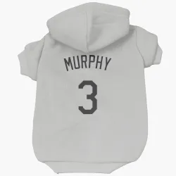 Colorado Rockies Dale Murphy White Pet Hoodie for Dog & Cat