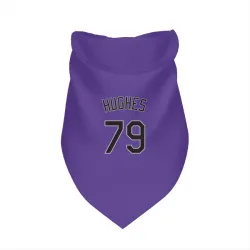 Colorado Rockies Gabriel Hughes Purple Pet Bandana for Dog & Cat