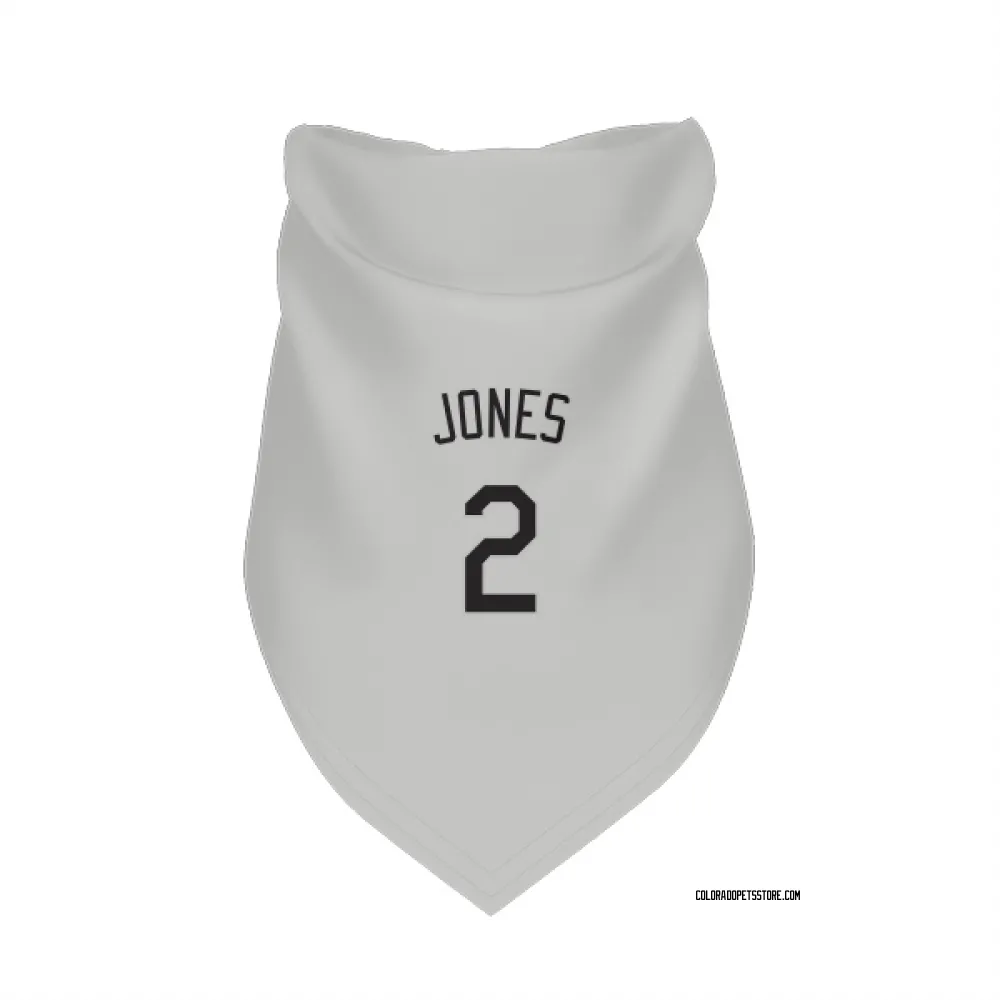 Colorado Rockies Greg Jones White Pet Bandana for Dog & Cat
