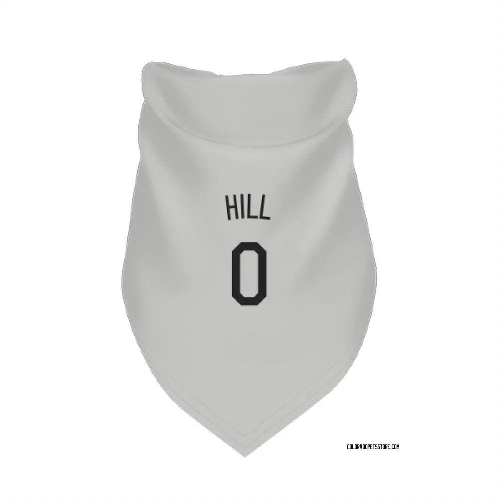 Colorado Rockies Jaden Hill White Pet Bandana for Dog & Cat
