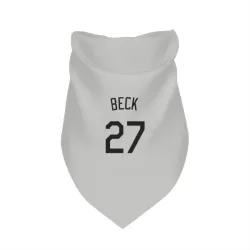 Colorado Rockies Jordan Beck White Pet Bandana for Dog & Cat