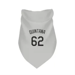 Colorado Rockies Jose Quintana White Pet Bandana for Dog & Cat