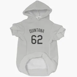 Colorado Rockies Jose Quintana White Pet Hoodie for Dog & Cat
