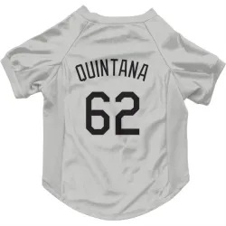 Colorado Rockies Jose Quintana White Pet Jersey for Dog & Cat