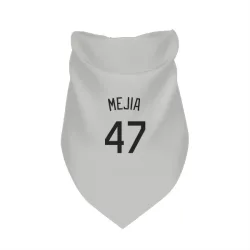 Colorado Rockies Juan Mejia White Pet Bandana for Dog & Cat