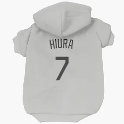 Colorado Rockies Keston Hiura White Pet Hoodie for Dog & Cat