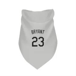 Colorado Rockies Kris Bryant White Pet Bandana for Dog & Cat