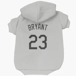 Colorado Rockies Kris Bryant White Pet Hoodie for Dog & Cat
