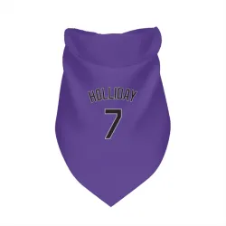 Colorado Rockies Matt Holliday Purple Pet Bandana for Dog & Cat