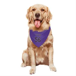 Colorado Rockies Noel Cuevas Purple Pet Bandana for Dog & Cat