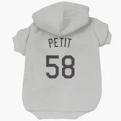Colorado Rockies RJ Petit White Pet Hoodie for Dog & Cat