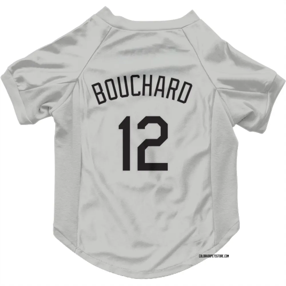 Colorado Rockies Sean Bouchard White Pet Jersey for Dog & Cat