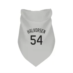 Colorado Rockies Seth Halvorsen White Pet Bandana for Dog & Cat