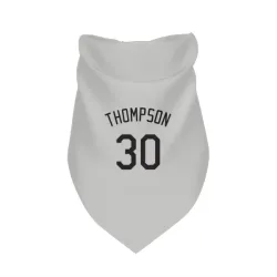 Colorado Rockies Sterlin Thompson White Pet Bandana for Dog & Cat