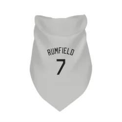 Colorado Rockies TJ Rumfield White Pet Bandana for Dog & Cat