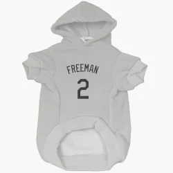 Colorado Rockies Tyler Freeman White Pet Hoodie for Dog & Cat