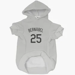 Colorado Rockies Warming Bernabel White Pet Hoodie for Dog & Cat