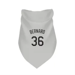 Colorado Rockies Wynton Bernard White Pet Bandana for Dog & Cat