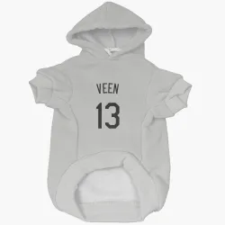 Colorado Rockies Zac Veen White Pet Hoodie for Dog & Cat